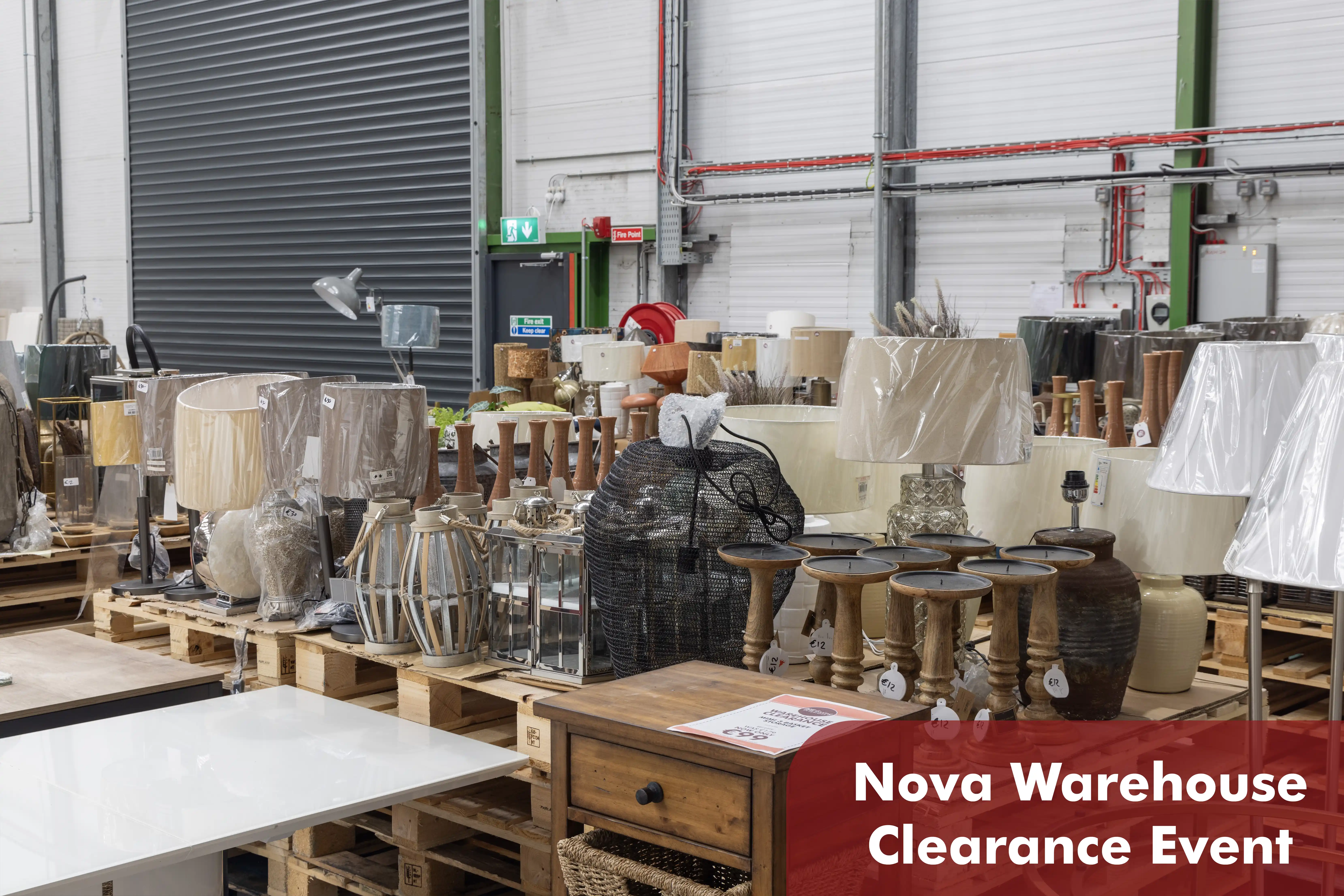 Warehouse Clearance Event Cork - Nova Warehouse