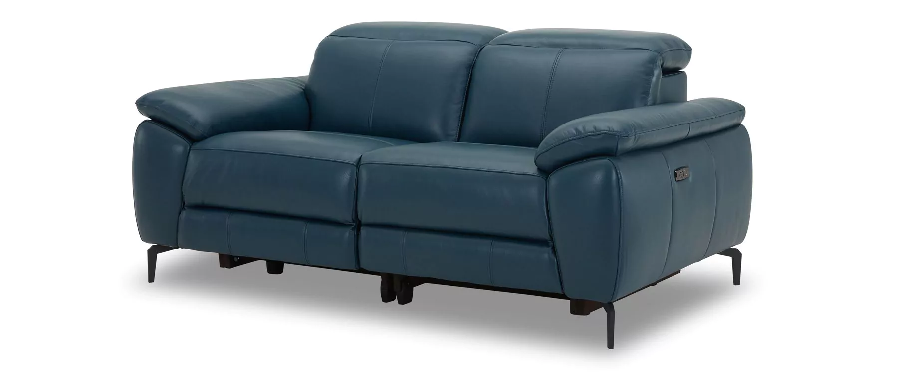 Blue Leather Seater Leather Sofa Dfs Set Of 2-seater Salomé Sofas