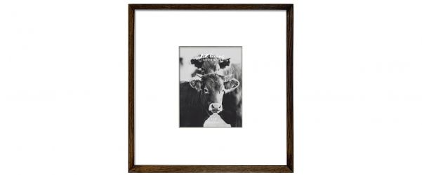 Callum Walnut Wooden Gallery Frame - 48cm X 48cm X 3cm