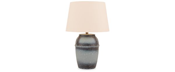 Edith Denim Ceramic Table Lamp