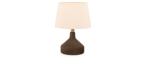 Penelope Umber Ceramic Table Lamp