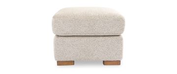 Santorini Taupe Fabric Footstool