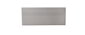 Respa Topaz 6ft Super King Malta Fabric in Steel Grey