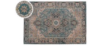 Lismore Pink Jacquard Rug - 170cm x 240cm