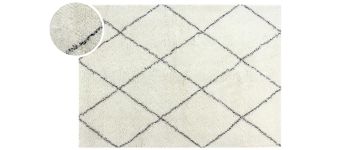 Diamond Handwoven New Zealand Wool Large Rug - 160cm x 230cm 