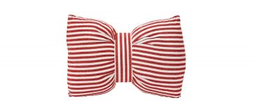 Stripe Bow Cushion