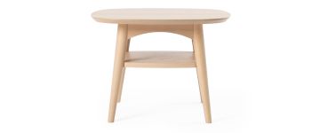 Dansk-Scandi Lamp Table with Shelf