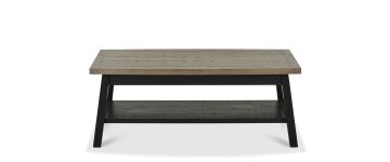 Camden Weathered Oak & Peppercorn Coffee Table