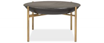 Alix Gunmetal Storage Coffee Table