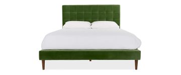 Scott Green Velvet 6ft Bedframe