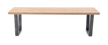 Calia Large Oak Dining Bench