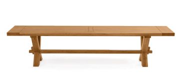 Athens Oak Dining Bench