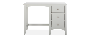 Adam Grey Wooden 3 Drawer Dressing Table