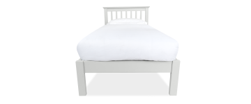 Emily Grey Wooden 3ft Single Bedframe