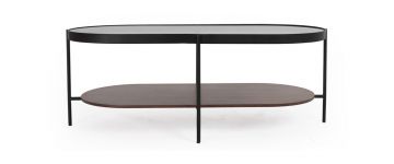 Glam Oval Coffee Table 