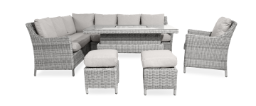 Hampton Rectangular Dining Corner Group Set