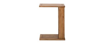 Athens Oak Corner Sofa Table