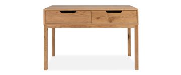 Austin Oak 2 Drawer Desk
