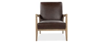 Samuel Vintage Cigar Leather Armchair