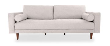Cooper Cream Fabric 3 Seater Sofa