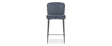 Erin Navy Fabric Barstool