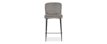 Erin Grey Fabric Barstool