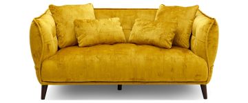 Tribeca Saffron 2 Seater Sofa