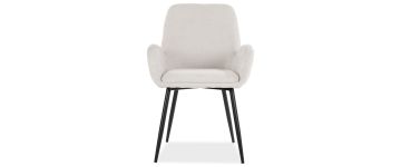 Cody Pearl Fabric Dining Chair