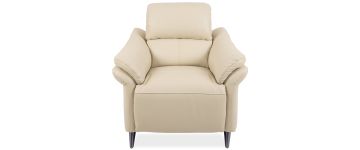 Gianna Bone Leather Power Recliner Armchair