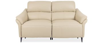 Gianna Bone Leather Power Recliner 2 Seater Sofa