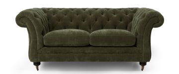 Ferguson Manhattan Olive Green 2 Seater