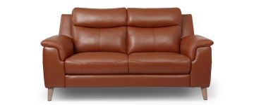 Pierro Oslo Saddle Leather 3 Seater Sofa