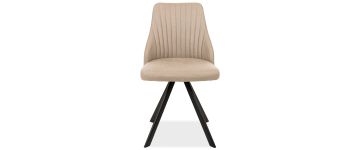 Austin Light Cream Fabric Swivel Chair 