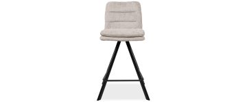 Imogen Taupe Fabric Swivel Barstool