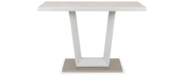 Argento Ceramic Grey Console Table