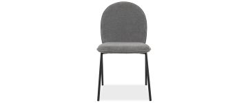 Salerno Grey Fabric Dining Chair