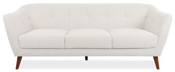 Farrow Cream Fabric 3 Seater Sofa