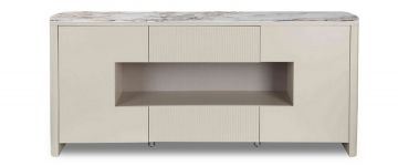 Avorio Cream Large Sideboard with LED Light