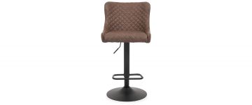 Jasper Brown Fabric Gaslift Barstools