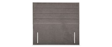 Shannon 4ft Small Double Full Height Kirsty Silver Fabric Headboard 