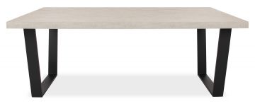 Massimo Concrete Effect 2m Rectangular Dining Table