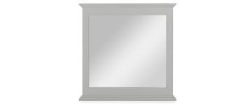 Amelia Grey Wooden Frame Mirror