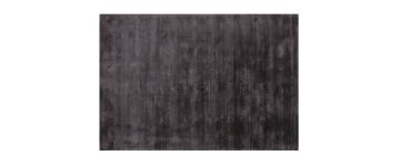 Pure Charcoal Viscose Pile Rug - 160cm x 230cm