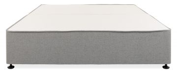 Respa Sleeptight 5ft King Fabric Divan in Aura Grey