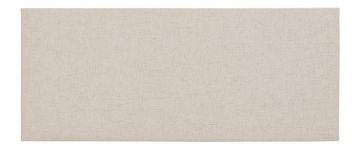 Respa Clonee Aura Cream 4ft Small Double Full Height Fabric Headboard