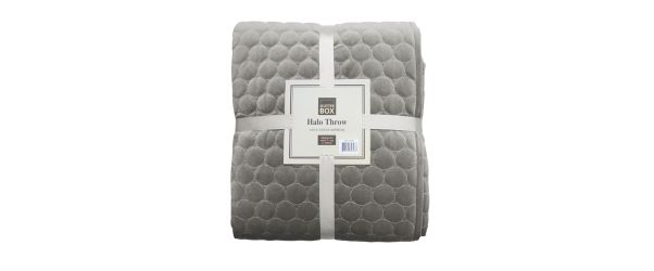 Halo Taupe Throw - 140x240cm