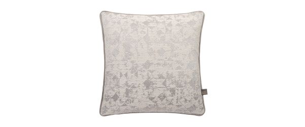 Joni Cream & Silver Cushion - 43cm x 43cm