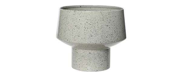Planter Grey Iron Plant Pot - 16cm