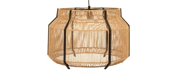 Delta Jute Hanging Lampshade