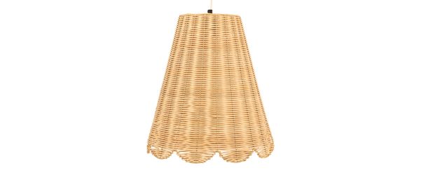 Isadora Rattan Hanging Lampshade